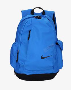 blue backpack